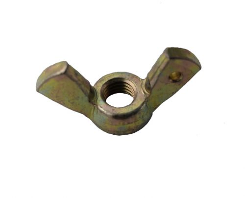 AN350 Wing Nut with two flat, wing-like projections on either side of a central threaded hole, designed for easy hand tightening.