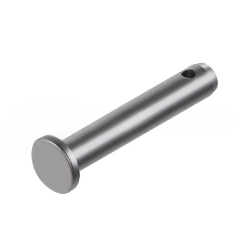 Clevis pin MS20392, featuring a cylindrical metal body with a flat end and a hole near the top for securing. The pin is designed for connecting components in machinery or equipment.