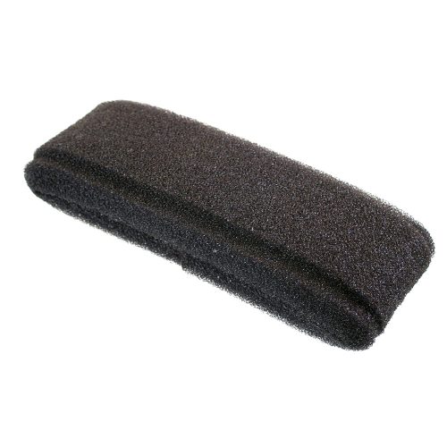Rectangular BA-3 Brackett Air Filter Element with a textured black foam surface, designed for aviation use.