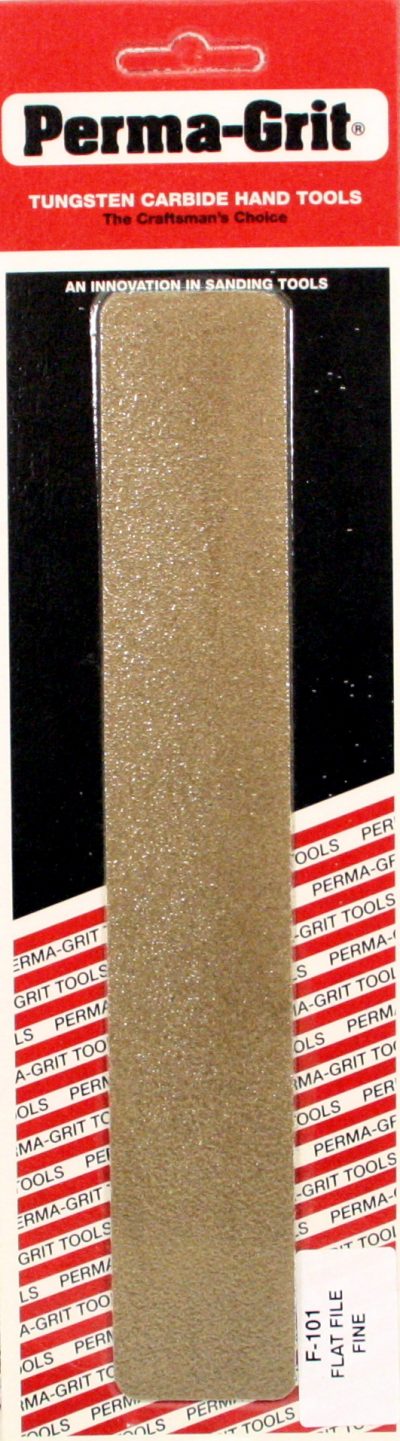 Perma-Grit® SET-8F - Fine Hand File Set (8 Tools in Red Roll