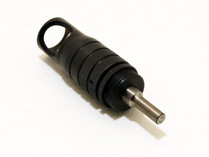 Economy Countersink Micro Stop tool with a cylindrical metal body and adjustable depth setting, designed for precise countersinking in woodworking or metalworking.