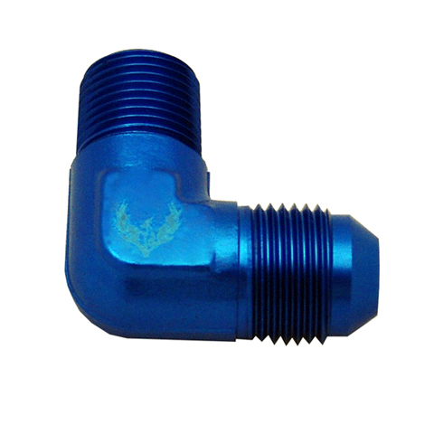90° Flare to Pipe Elbow Aluminum