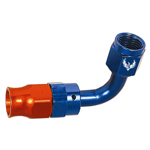 Reusable 90° PTFE Swivel Hose Ends