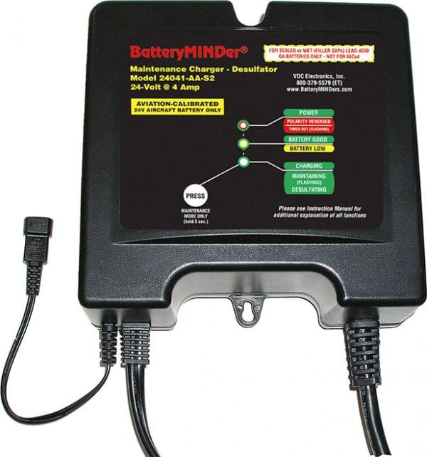 24V Battery Minder for Aircraft